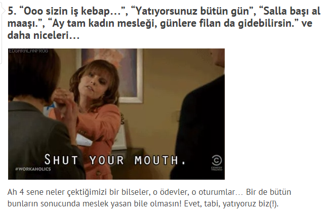 Bir PDR öğrencisinin En Sık Duyduğu 11 Cümle ! 6