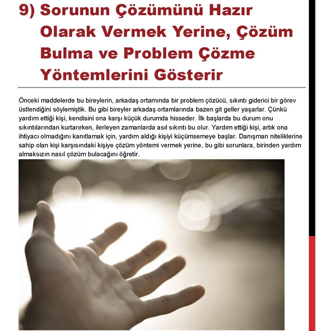 Bir Psikolojik Danışmanı Diğer İnsanlardan Ayıran 10 Özellik 10