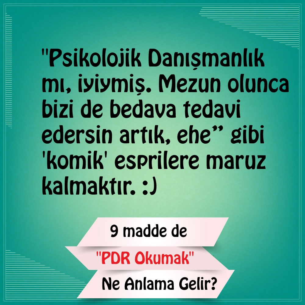 9 Madde de "Pdr okumak" Ne Anlama Gelir? 6