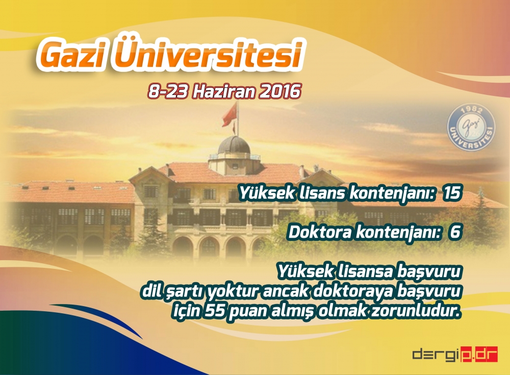 PDR YÜKSEK LİSANS BAŞVURULARI BAŞLADI 2