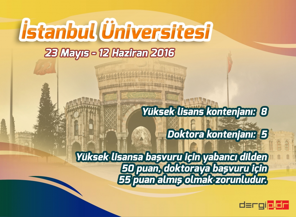 PDR YÜKSEK LİSANS BAŞVURULARI BAŞLADI 4