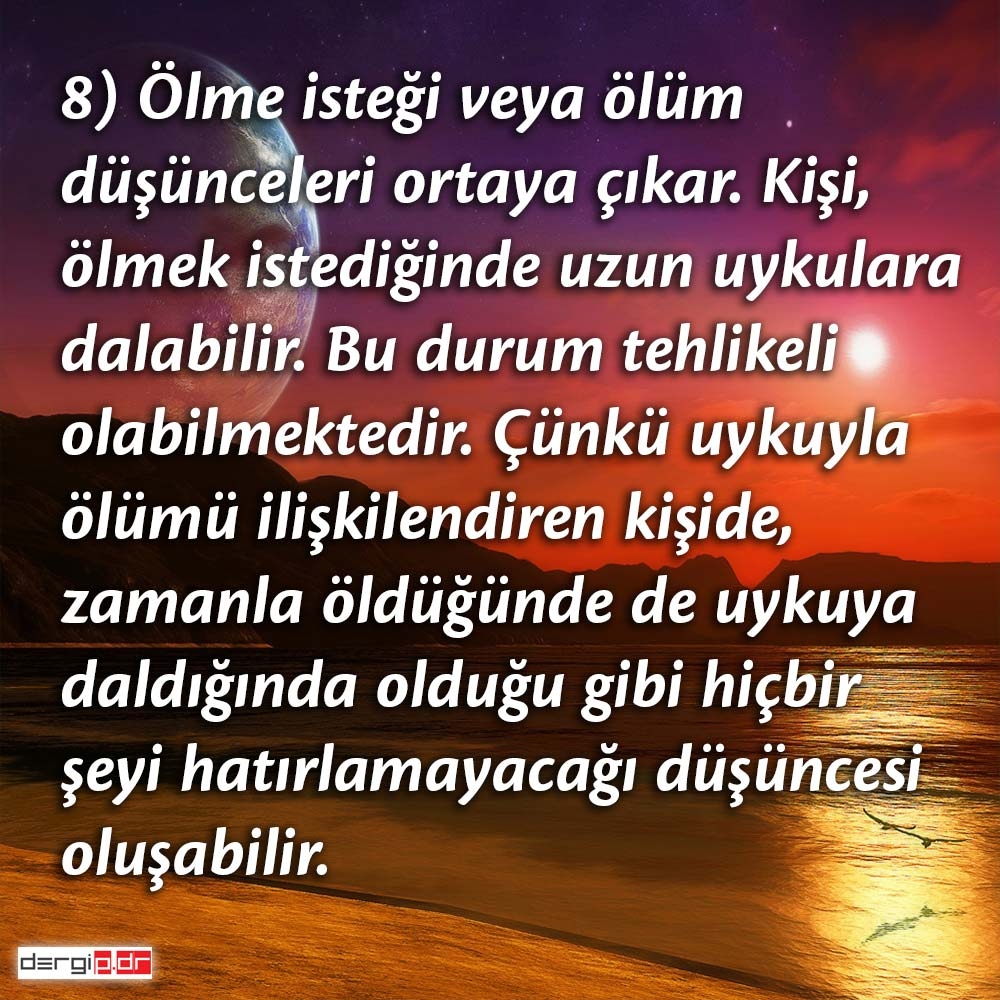 Depresif Duygu Durumunun 8 Belirtisi 10