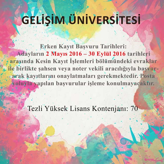 Klinik Psikoloji Yüksek Lisans Başvurusu Başlayan Üniversiteler 2