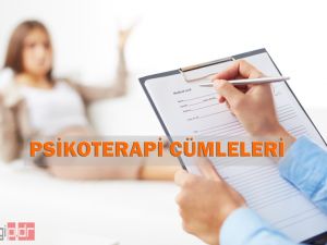 PSİKOTERAPİ CÜMLELERİ