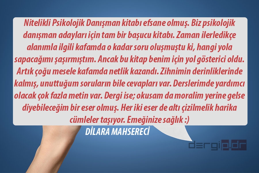 p.Dr. OKURLARININ YORUM VE DEĞERLENDİRMELERİ 11