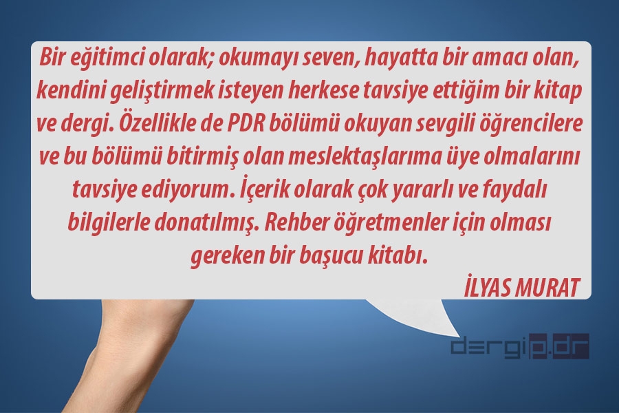 p.Dr. OKURLARININ YORUM VE DEĞERLENDİRMELERİ 17