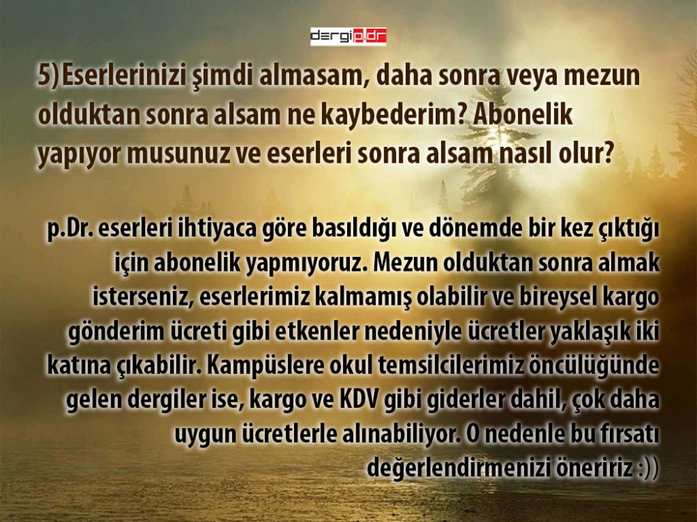 p.Dr. Eserleri Hakkında Merak Edilenler 6