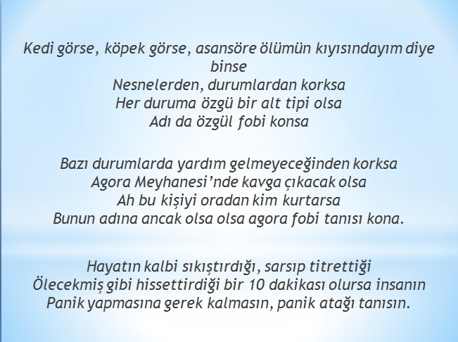 ŞİİRLERLE DAVRANIŞ BOZUKLUKLARI 3