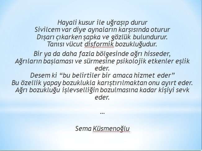 ŞİİRLERLE DAVRANIŞ BOZUKLUKLARI 9