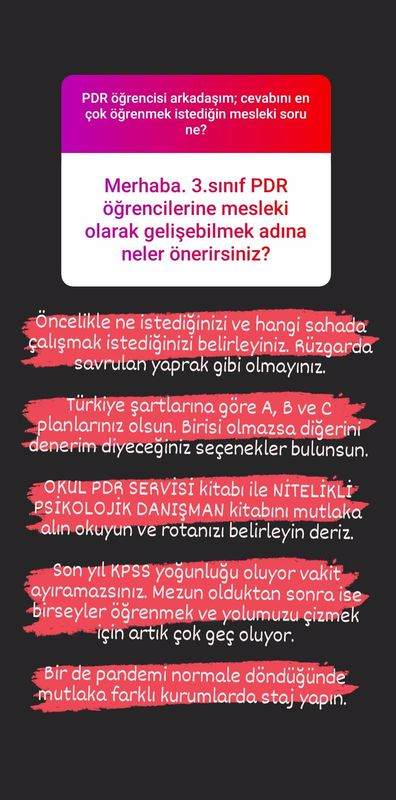 PDR Hakkında En Çok Merak Edilen Konular ve Sorular 24