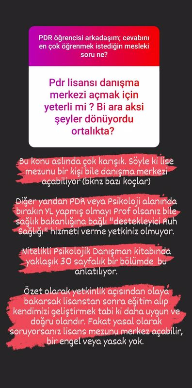 PDR Hakkında En Çok Merak Edilen Konular ve Sorular 27