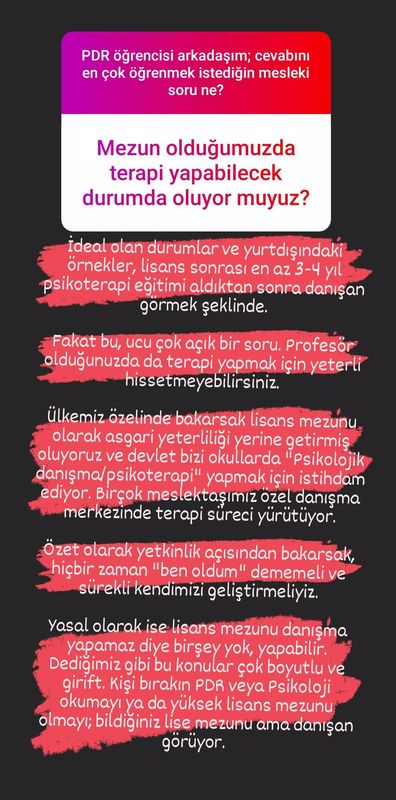 PDR Hakkında En Çok Merak Edilen Konular ve Sorular 28