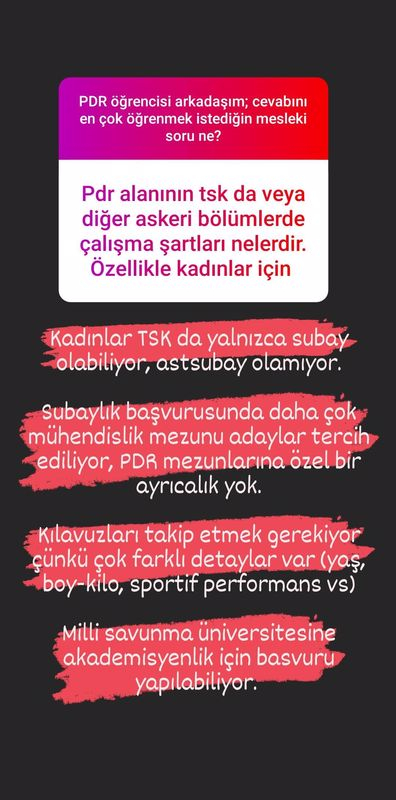 PDR Hakkında En Çok Merak Edilen Konular ve Sorular 46