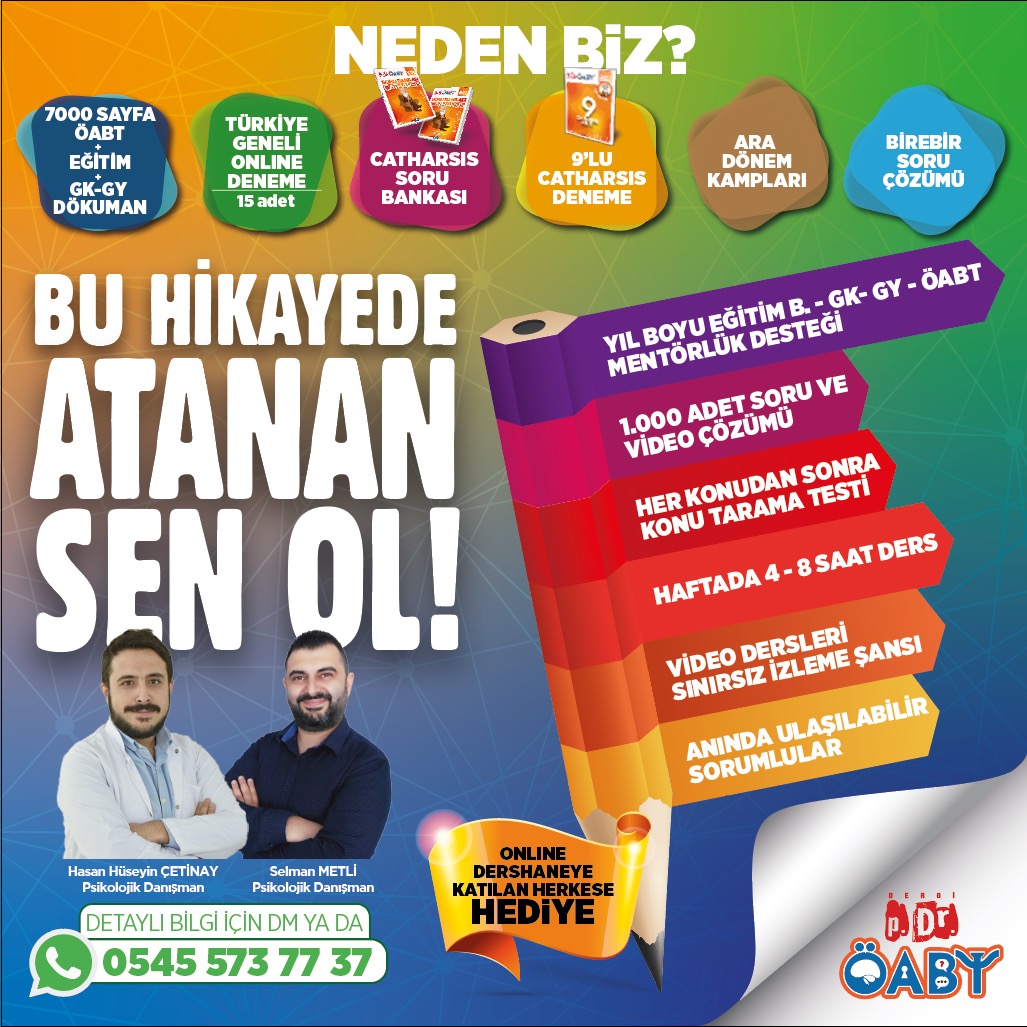 Bir Online Dershaneden Daha Fazlası