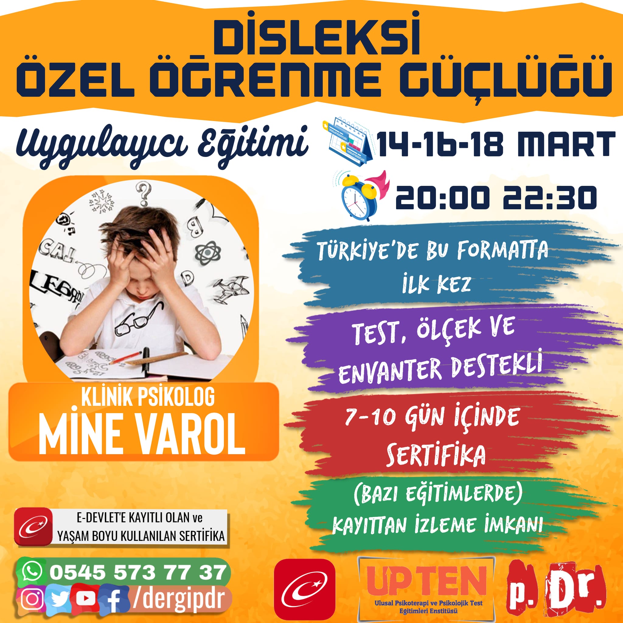 DİSLEKSİ & ÖZEL ÖĞRENME GÜÇLÜĞÜ EĞİTİMİ BAŞVURULARI BAŞLADI