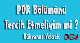 PDR’yi Neden Tercih Etmeli Ya Da  Etmemeli?
