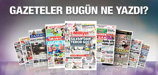 Gazeteler Bugün Ne Yazdı?