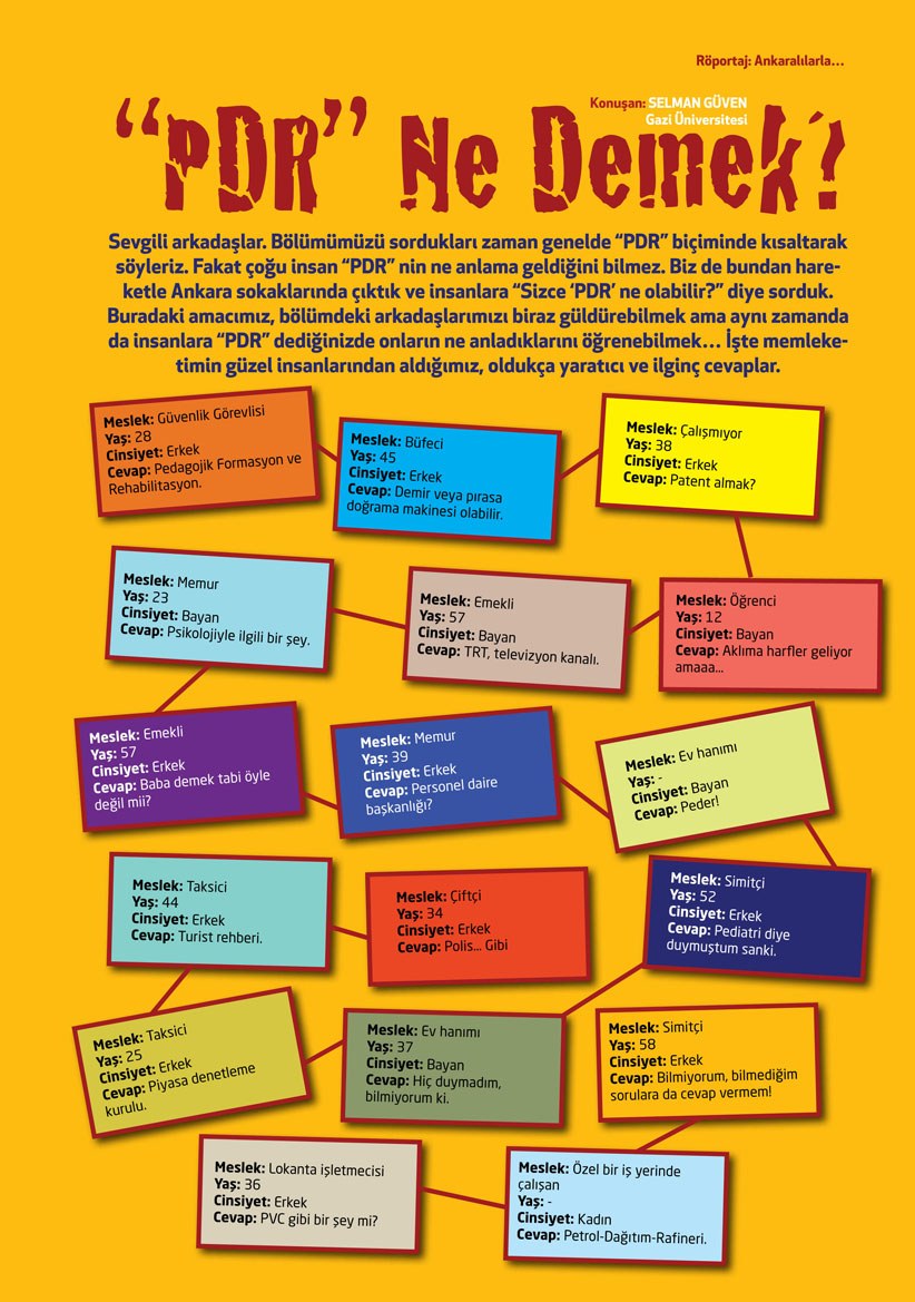 PDR Ne Demek?